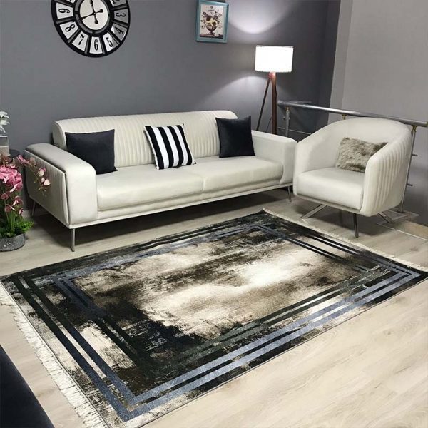 Aerangis Orchids Modern Rug