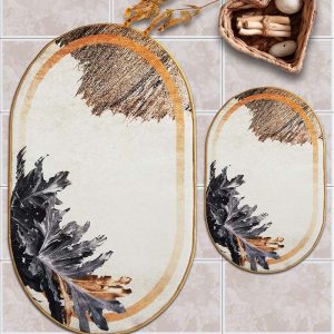 Almond Coffee Modern Rug