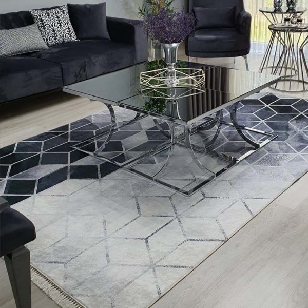 Amaranth Black Modern Rug - Image 4