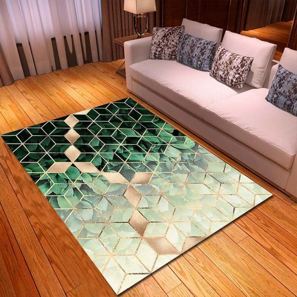 Amaranth Green Modern Rug - Image 3